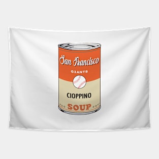 San Francisco Giants Soup Can Tapestry