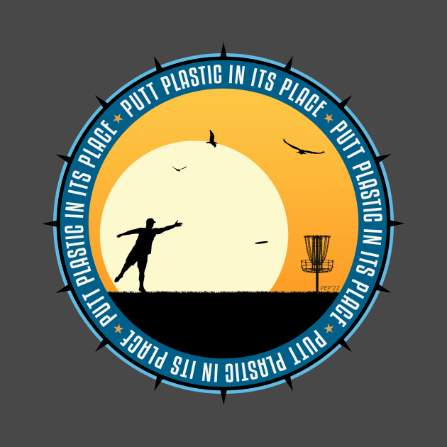 Disc Golfer by perkinsdesigns