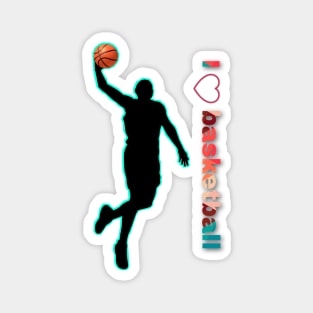 I like basketball Magnet