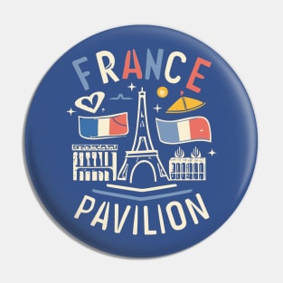 France Pavilion Pin