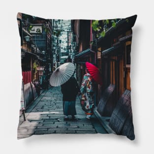 Geisha Eastern Promise Japan Digital Art original print Pillow