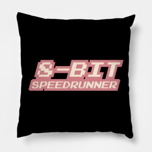 8-Bit Speedrunner Pillow