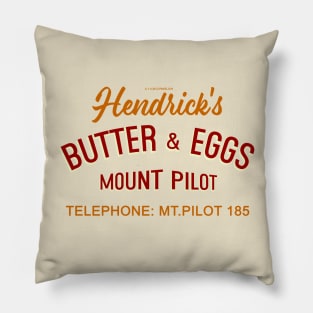 Hendrick's Butter & Eggs Pillow