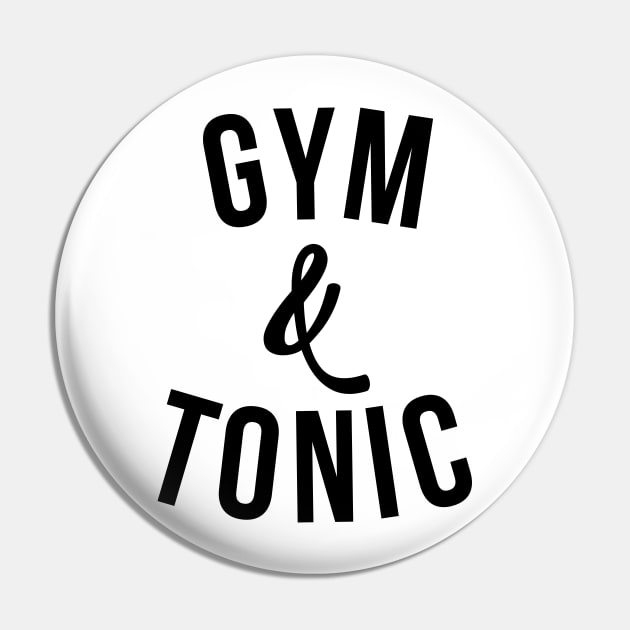 Gym & Tonic Pin by TheArtism