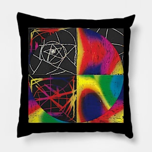 Squares of God Pillow