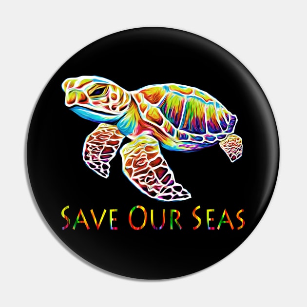 Save Our Seas Pin by RockettGraph1cs