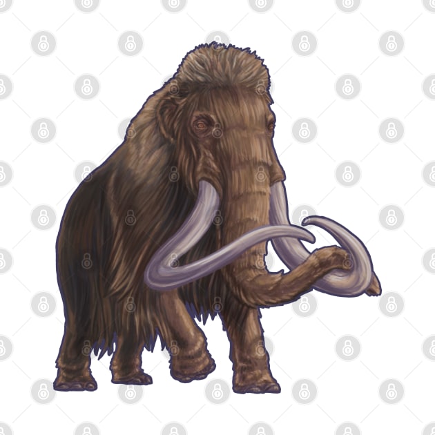 Mammuthus primigenius (Woolly Mammoth) by CoffeeBlack