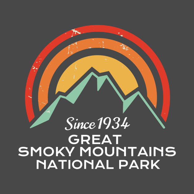 Great Smoky Mountains National Park Retro by roamfree