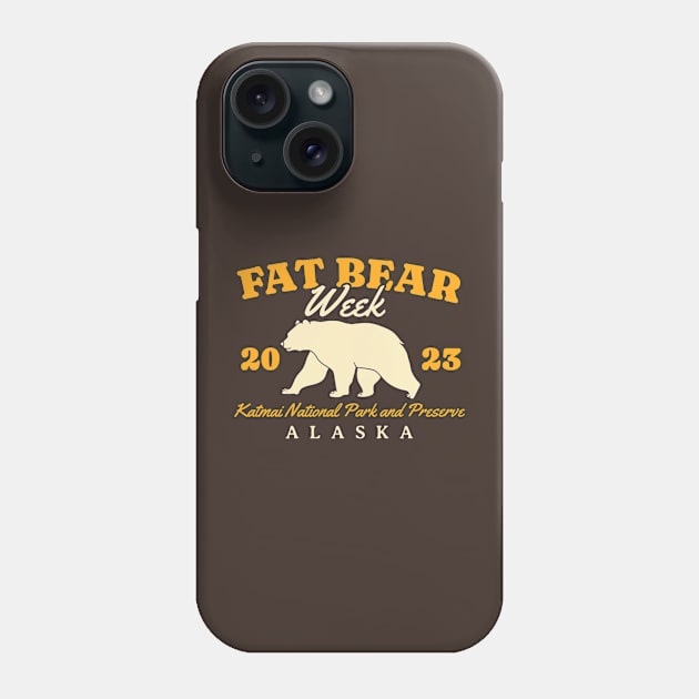 Fat Bear Week 2023 Phone Case by TikaNysden