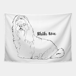 Shih tzu Tapestry