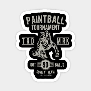 Paintball Tournament Magnet