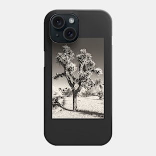 Joshua Tree bw Phone Case