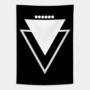 VECTORIAL TRIANGLE, TATTOO TRIANGLE Tapestry