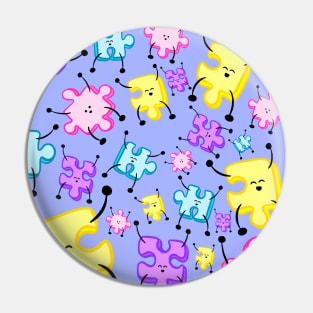 Happy Puzzler Pin