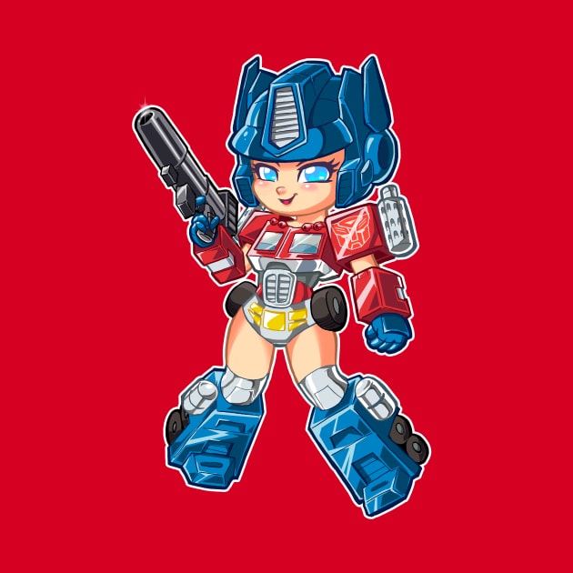 Transformer Gals: OptiMISS Prime by K-Bo.