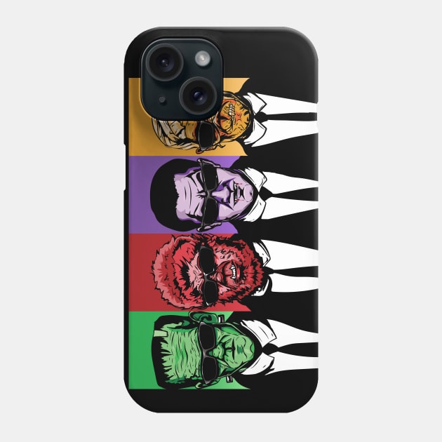 Reservoir Monsters Phone Case by amodesigns