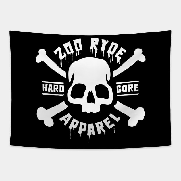 Hard Core Mountain Bike Tapestry by ZOO RYDE