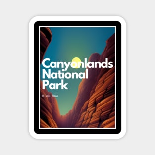 Canyonlands National Park hike Utah United States Magnet