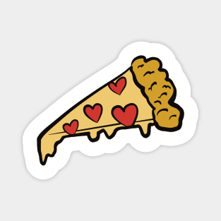 Pepperoni Heart Pizza Magnet