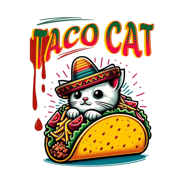 Taco Cat by mieeewoArt