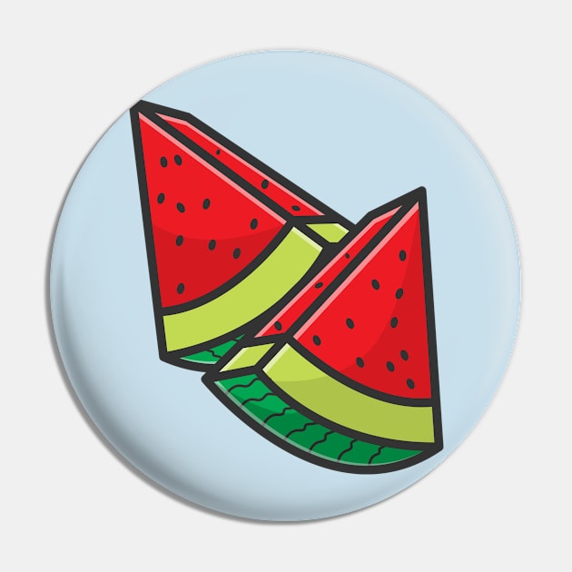 watermelon Pin by fflat hds