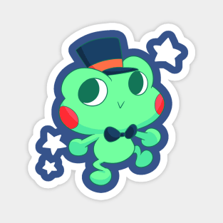 Snazzy Frog Magnet