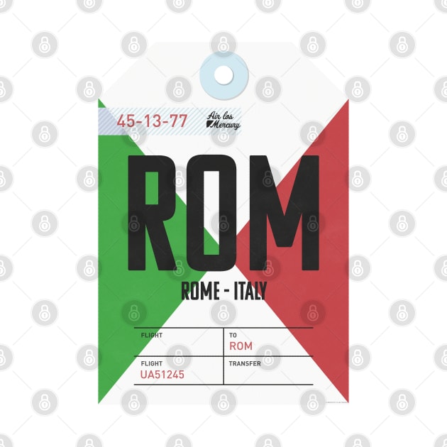 Rome Luggage Tag by Mercury Club