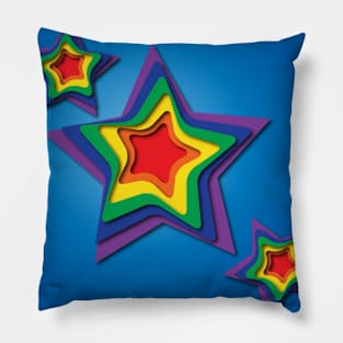 Paper Stars Pillow