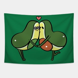 Avocado Kisses Tapestry