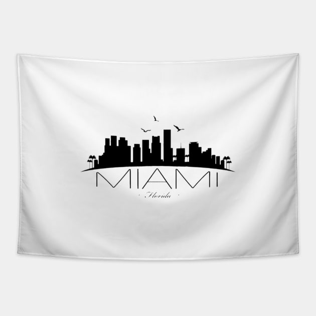 Miami Tapestry by Grbouz