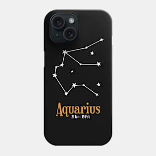 Aquarius Zodiac Phone Case