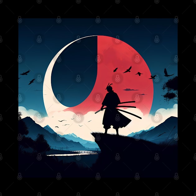 Samurai Silhouette #16 by kreasioncom