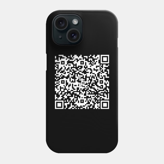 QR Code Phone Case by ganola