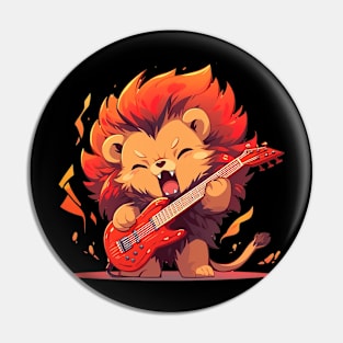 lion guitarist Pin