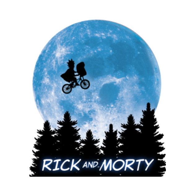 t shirt rick et morty E.T