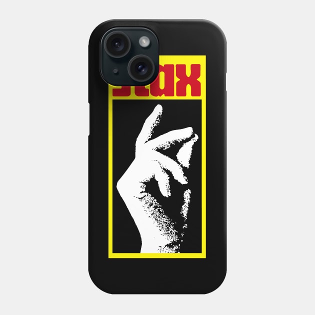 stax hand finger Phone Case by peabo_mr