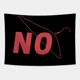 NO Wire Hangers Tapestry