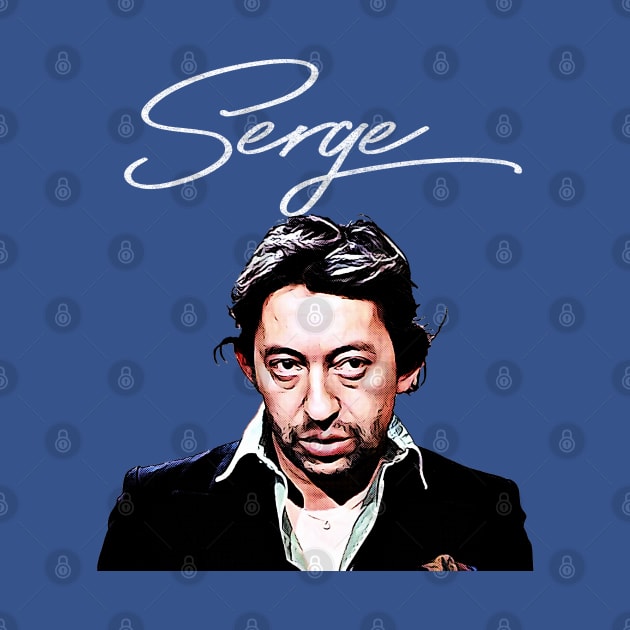 Serge Gainsbourg by DankFutura