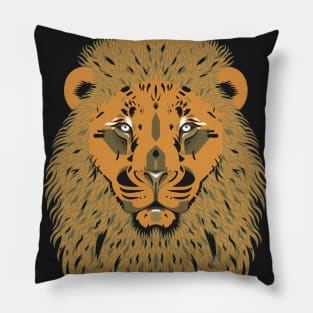 lion gold Pillow