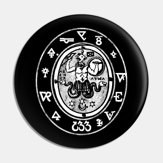 Esoteric shirt - Abraxas Gnostic God symbol Occult Alchemy Gnosticism mythology Pin by Esoteric Origins