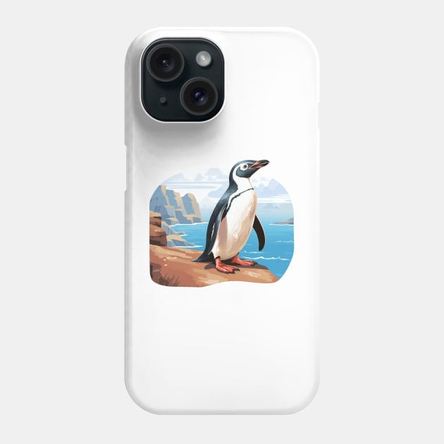 Galapagos Penguin Phone Case by zooleisurelife