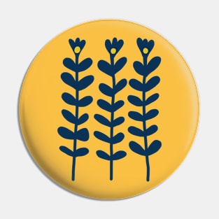 Scandinavian style flowers Pin