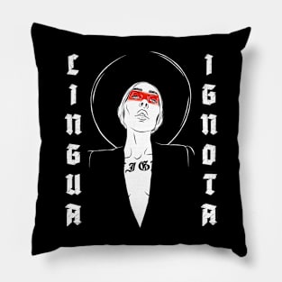 Lingua Ignota Pillow