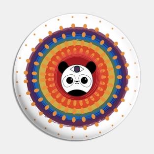 Third Eye Panda Pin
