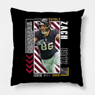 Zach Ertz Paper Poster Version 10 Pillow