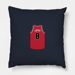 Zach Lavine Chicago Jersey Qiangy Pillow