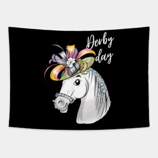 Derby Day 2024 Fascinator Hat Horse Racing Tapestry