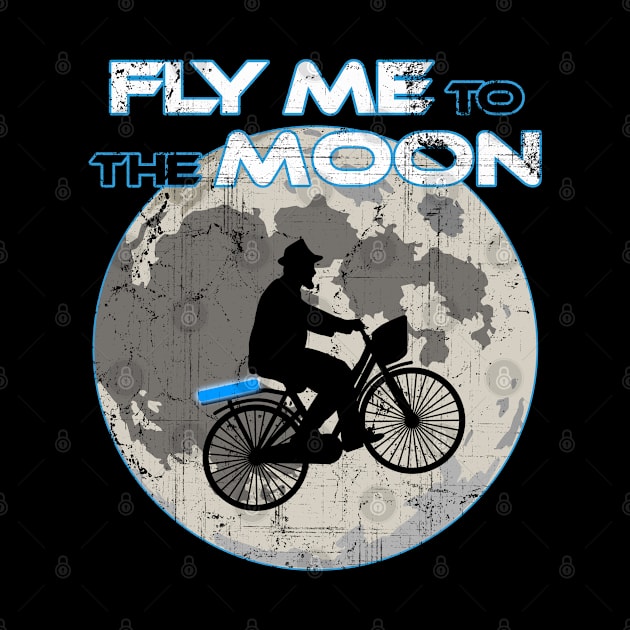 Fly me to the Moon by NicGrayTees