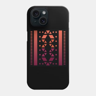 “Dimensional Path” - V.3 Orange/Red - (Geometric Art) (Dimensions) - Doc Labs Phone Case