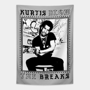 Kurtis Blow /\/ The Breaks /\/ Retro Fan Design Tapestry